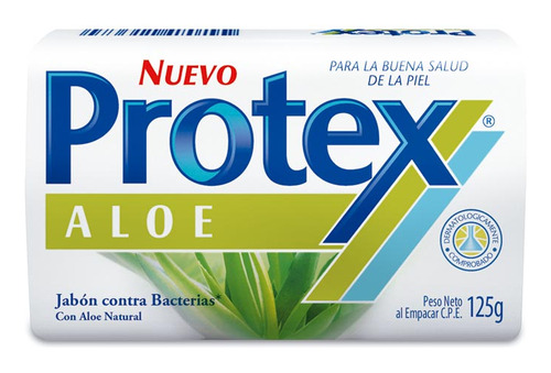 Jabon Tocador Aloe 125 90 Gr Protex Jabon De Tocad Pro