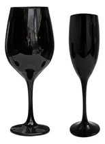 Comprar 6 Copas De Vino Color + 6 Copas De Champagne Color Barone