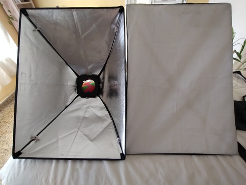 2 Softbox Caja Rectangular Neewer 50x70cm Ideal Estudio