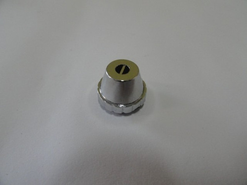 Imagem 5 de 6 de Knob Cromado Para Toca Fita Tkr 150m