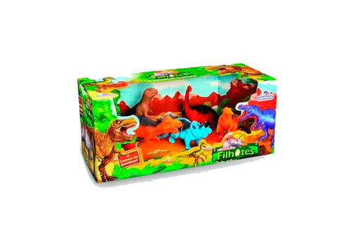 Dinossauros De Brinquedo - Conjunto De 5 Filhotes Divertidos