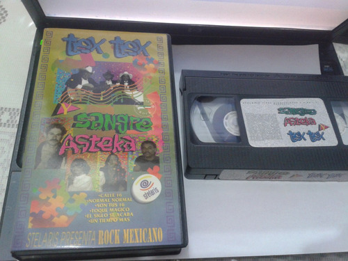 Video Vhs  Tex Tex Y La Sangre Azteca