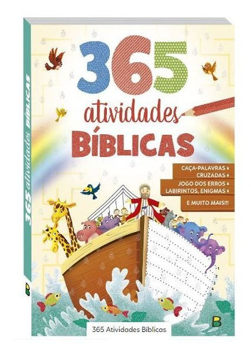 365 Atividades Bíblicas - Livro Infantil Educativo