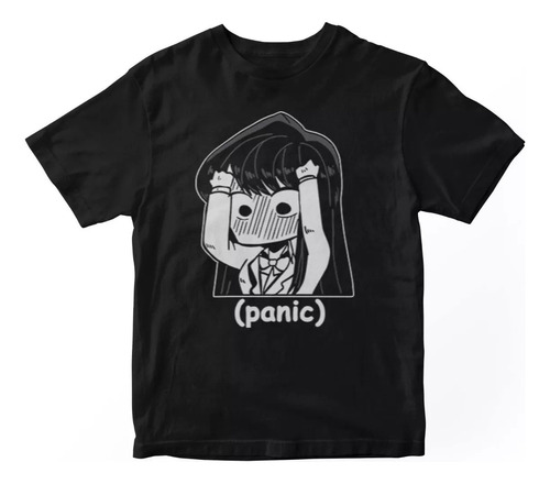 Camiseta Pánico Komi, Playera Expresiones Diversas
