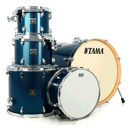 Bateria Tama Ck52krs-isp Classic Maple 5 Piezas Azul