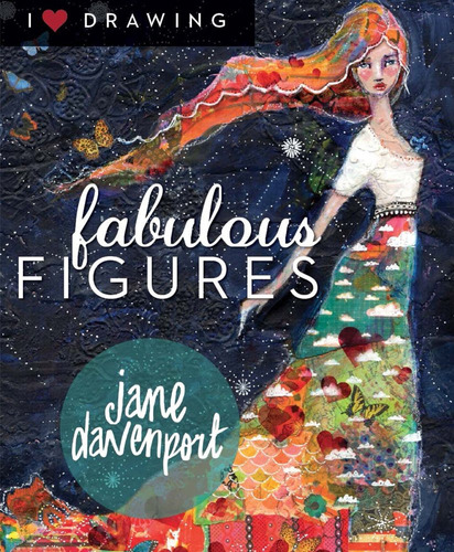 Book : Fabulous Figures (i Heart Drawing) - Davenport, Jane