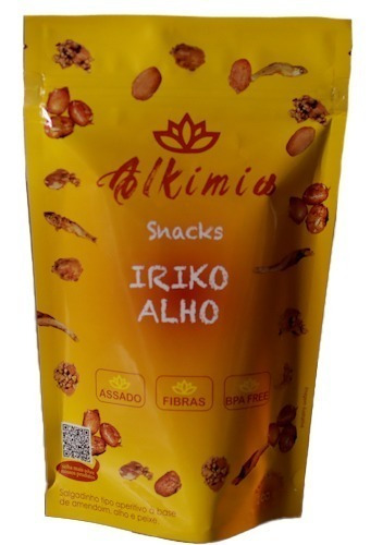 Snack Iriko (peixe Seco Da Família Da Anchova) Alho 