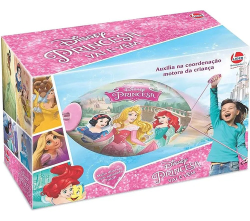 Vai E Vem Princesas Disney - Líder Brinquedos