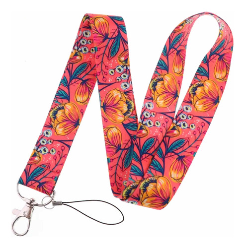 Lanyard Porfa Credencial De Flores