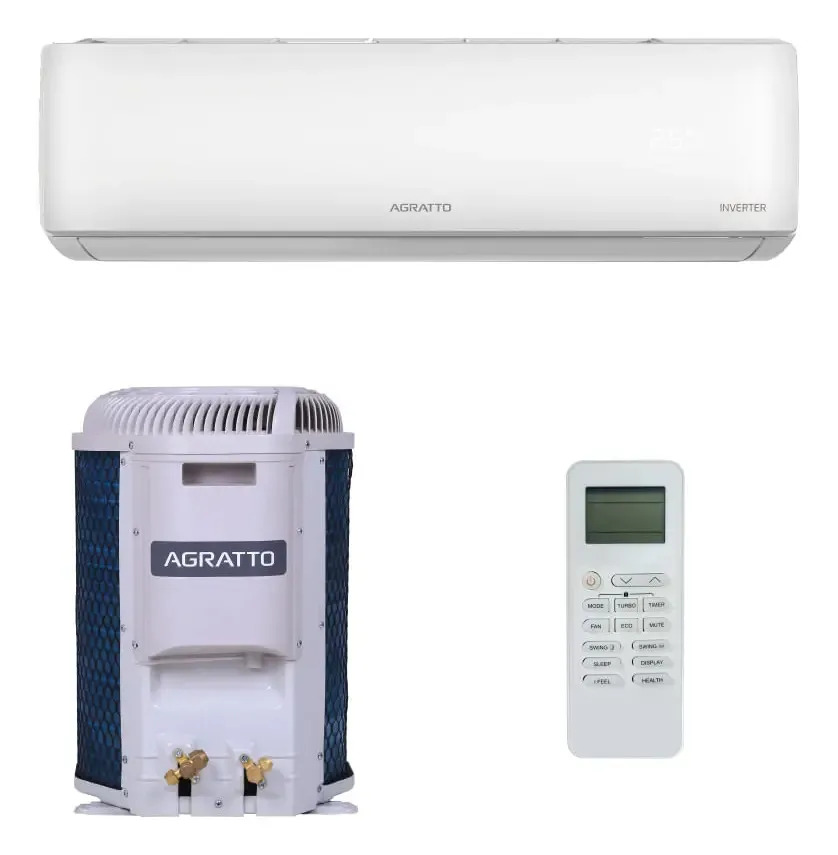 Agratto Zen Top 9.000 BTUs quente e frio