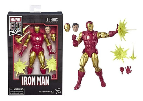 Ironman Marvel Legends 80th Years Tony Stark 2019