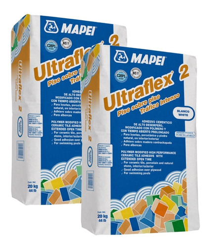 Mapei Ultraflex 2 - Adhesivo Para Veneciano Y Albercas 2 Pza | Meses sin  intereses