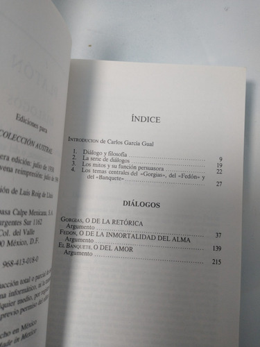 Dialógos -platon -espasa-calpe