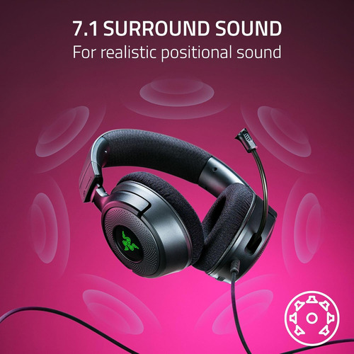 Auriculares Para Juegos Con Cable Razer Kraken V4 X: Control