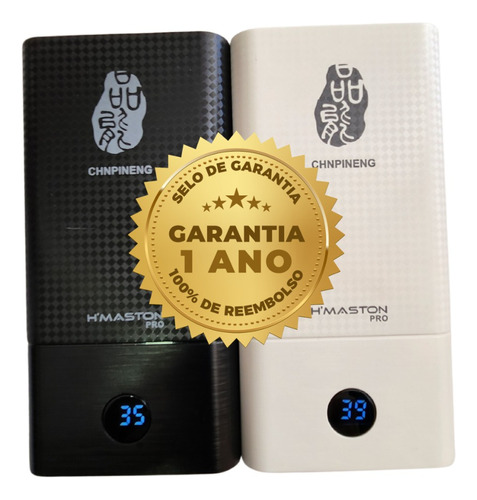 Carregador Turbo Portátil Power Bank 30.000mah Carga Rápida