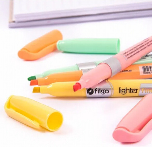 Resaltador Pastel Filgo Fine Marcador En Planeta !