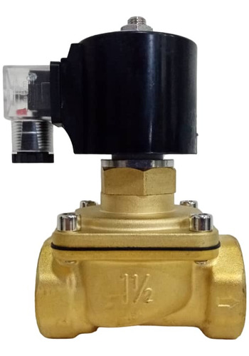 Válvula Solenoide. 1-1/2''pulgada. N Abierta. 110v. Latón