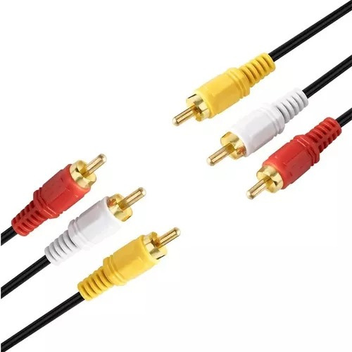 Cable 3 Rca A 3 Rca - 5 Mts.