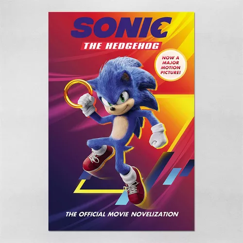 Poster Sonic - Filmes - Infantis - Uau Posters