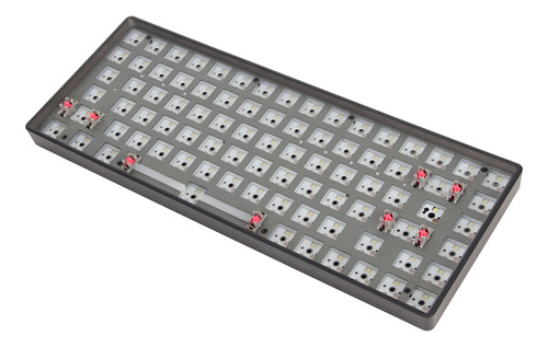 Kit De Teclado Mecánico Modular Blanco De 84 Teclas, 2,4 G B