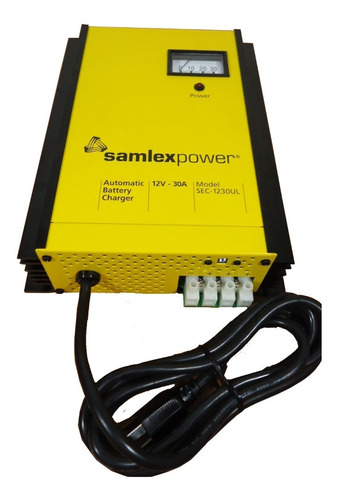 Cargador De Bateria Samlex Sec1230ul