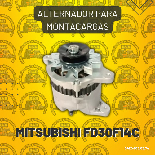 Alternador Montacargas Mitsubishi Fd30f14c