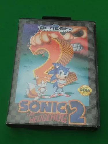 Jogo Sonic The Hedgehog 2 original Tectoy para Sega Mega Drive +