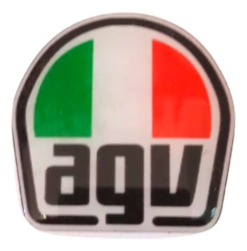 Stikers Agv Logo 3d Resina Dome