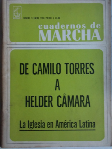 Cuadernos De Marcha Nº 9, 1968, La Iglesia En America..,3ce5