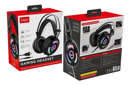 Audifonos Gamer Ipega R008v Rgb
