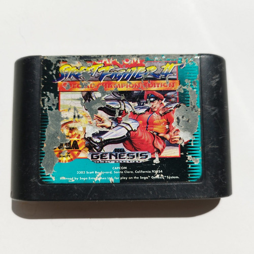 Street Fighter 2 Special Edition Sega Genesis