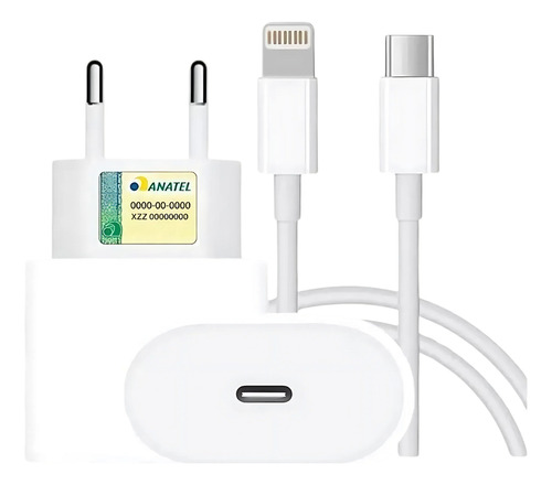 Carregador Turbo Tipo-c Lightning iPhone 11 12 13 14