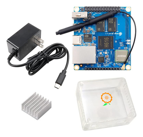 Orange Pi Zero2 Allwinner H616 Quad Core 64 Bits Mb Spi Para