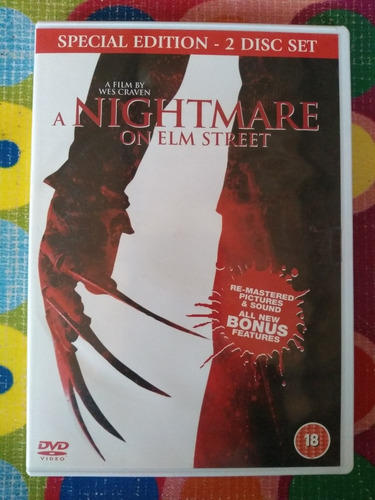 Dvd A Nightmare On Elm Street 2 Discos En Inglés