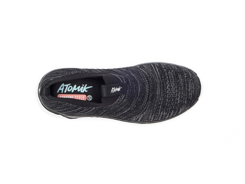 Imagen 2 de 3 de Zapatilla Deportiva Mujer Negro Monaco Atomik