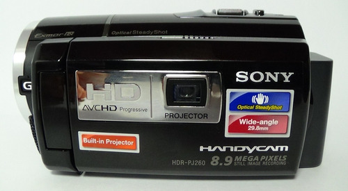 Filmadora Sony Hdr-pj260 Entrada Microfone Hdmi Limpa