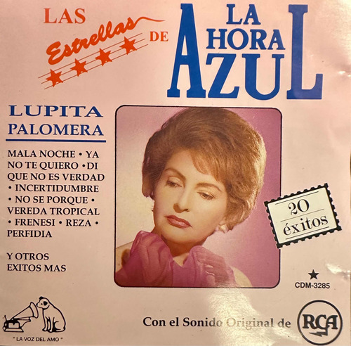 Cd Lupita Palomera - Las Estrellas De La Hora Azul