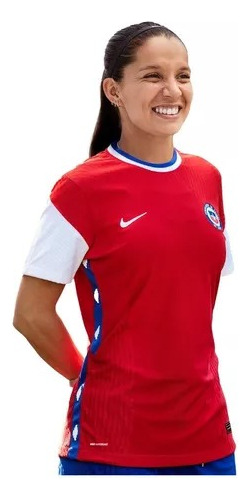 Camiseta Nike Selección Chile 2021 Titular Mujer Original