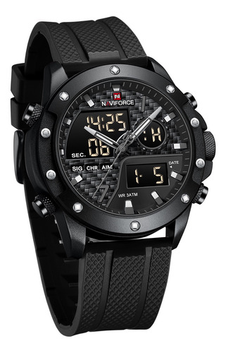 Reloj Deportivo Analógico Digital Para Hombre Hora Dual