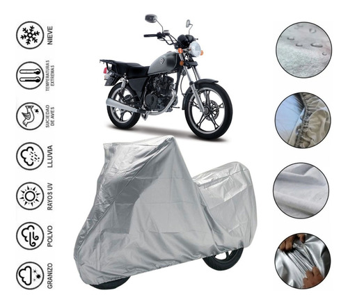 Recubrimiento Impermeable Moto Para Italika Chopper Rc125