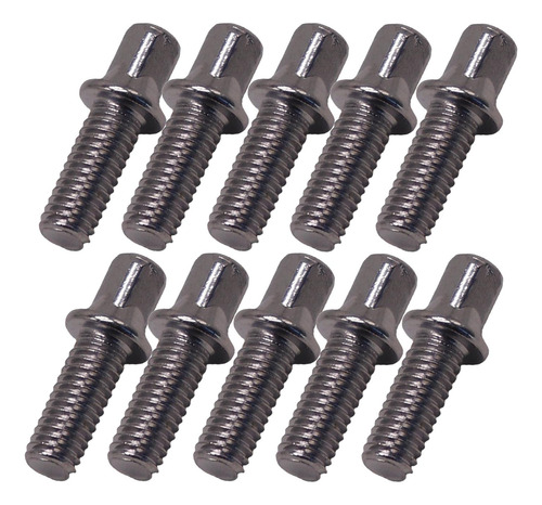 10 Piezas De Varillas De Tensión De Tambor De Metal M6x15mm