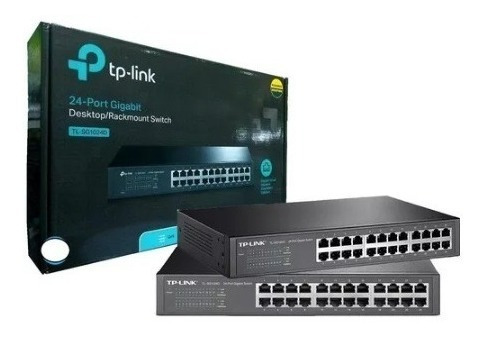 Switch Tplink Tl Sg1024d Gigabit Rack 24 Puertos 10/100/1000