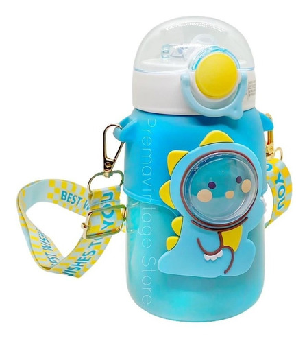 Botella Infantil Cantimplora Colgante Animalito Kawaii