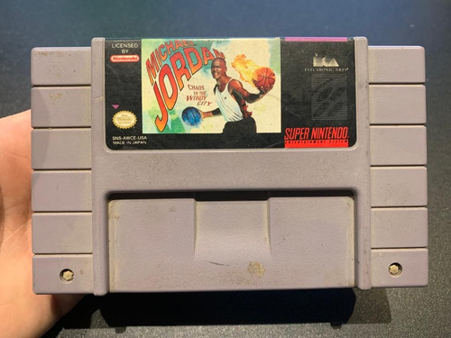 Michael Jordan: Chaos In The Windy City Snes Cartucho