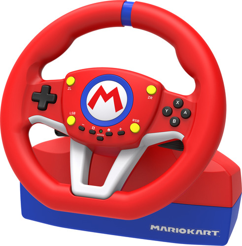 Volante Para El Nintendo Switch De Mario Kart Pro - Hori