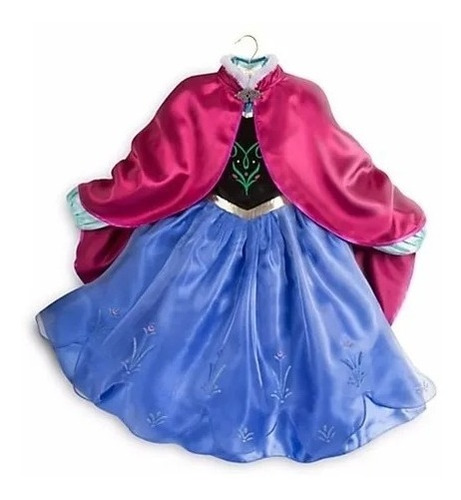 Disfraz Anna Ana Frozen Original De Disney Store Entrega Ya