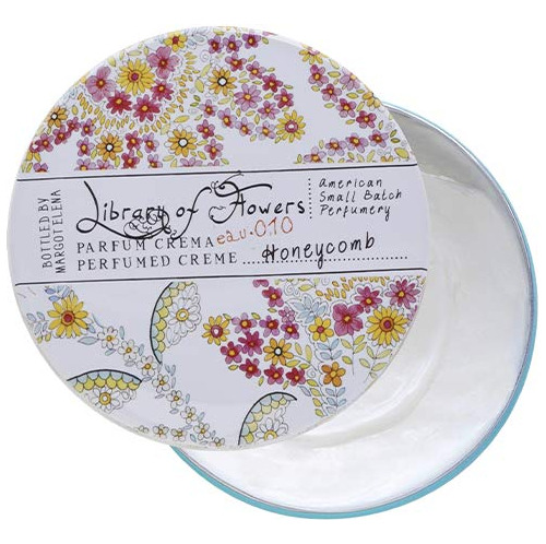 Library Of Flowers Parfum Creme, Panal, 2.5 Oz