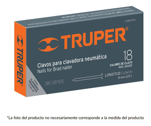Clavos Clavadora Neumatica 1-3/8' Truper 18266