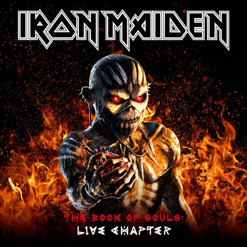 Iron Maiden Book Of Souls Live Cha Import Cdx2 + Libro Nuevo