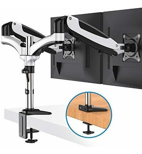 Oficina Huanuo Soporte Monitor Dual Brazo Movimiento